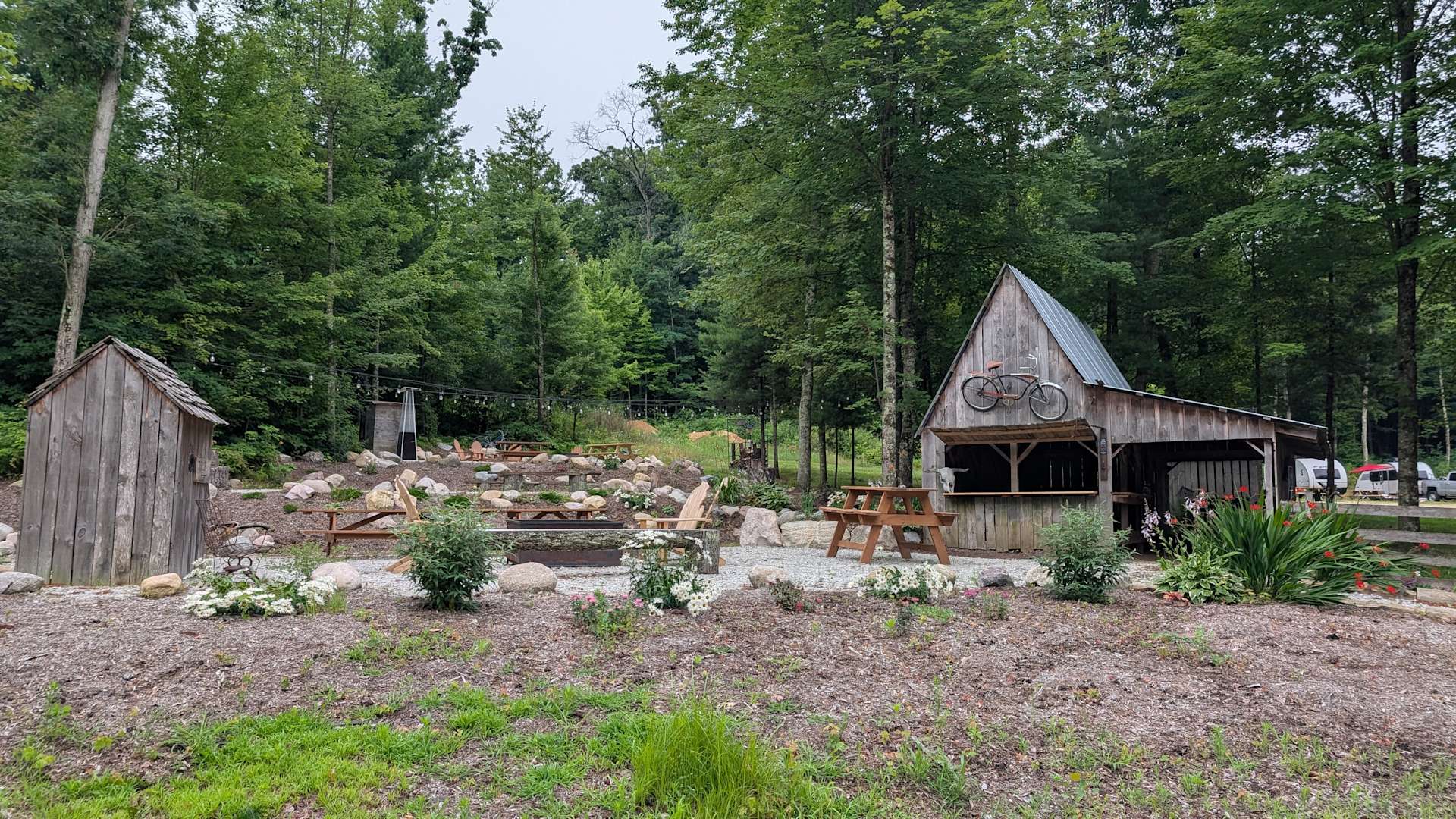 Dragon Adventures Base Camp - Hipcamp in White Cloud, Michigan