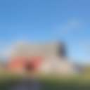 You will drive by the barn on your way to a camping site. Tap with drinkable water to right of open door.