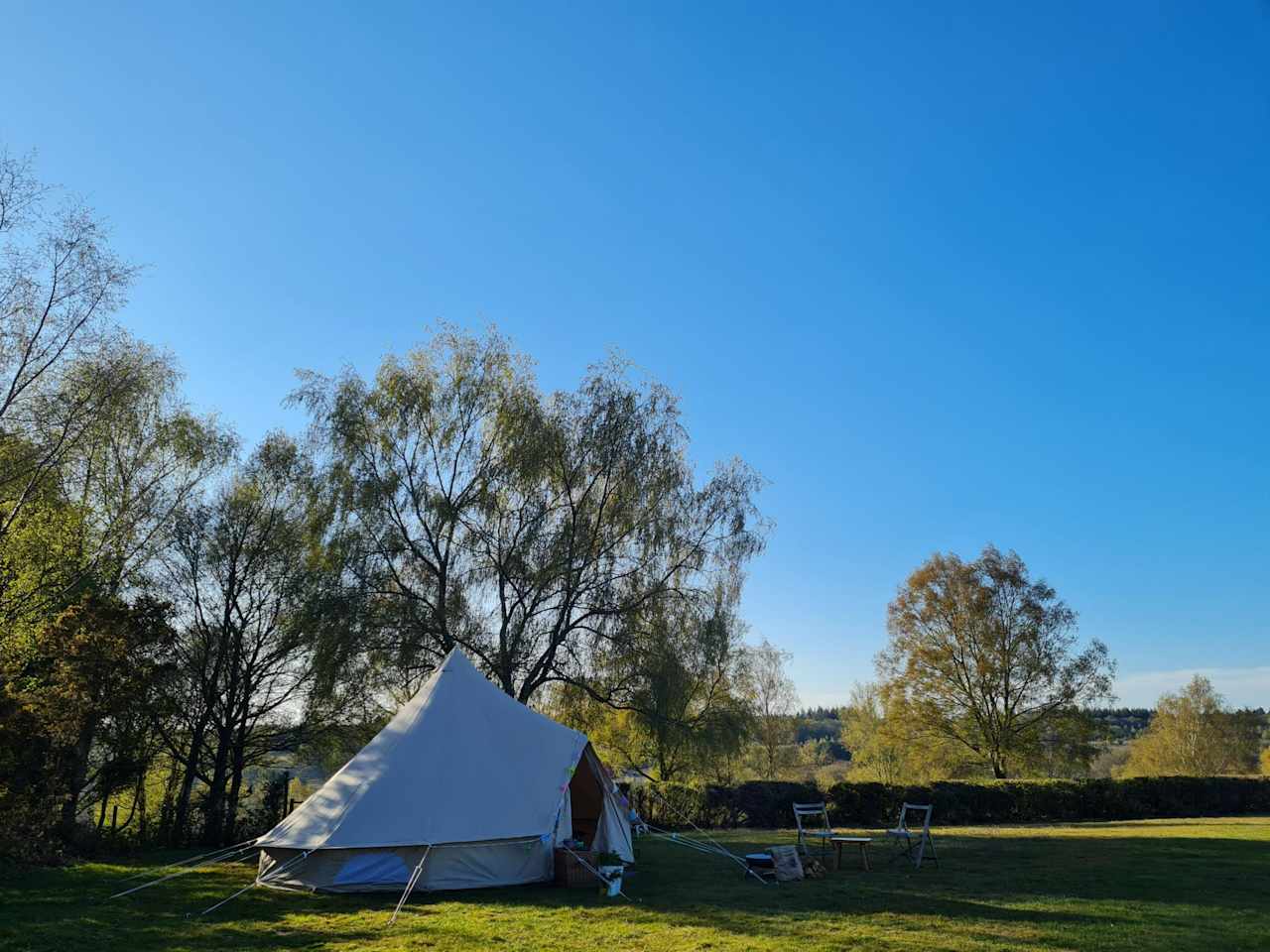 Bell Tent for Family or 5 adults