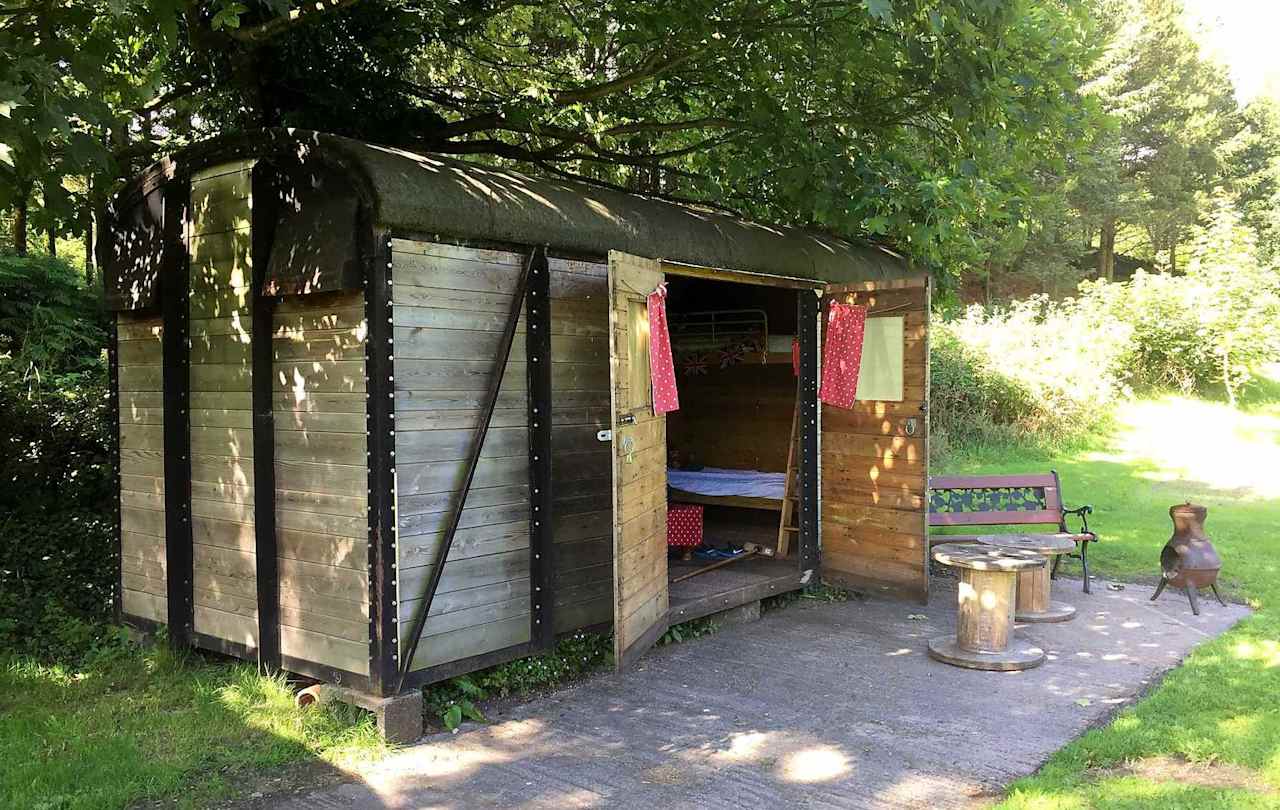 Rail Camping Pod
