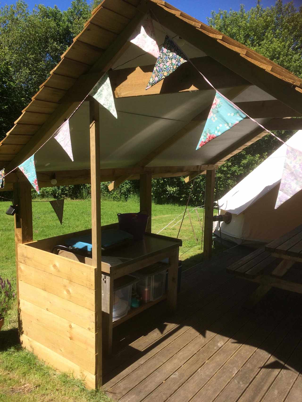 Outside Kitchen