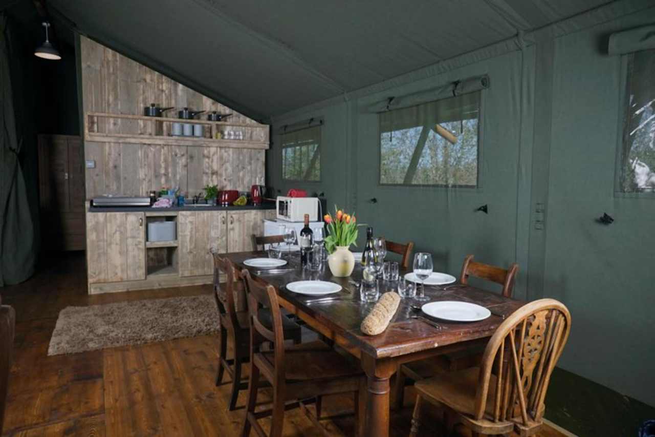 Goshawk luxury canvas lodge