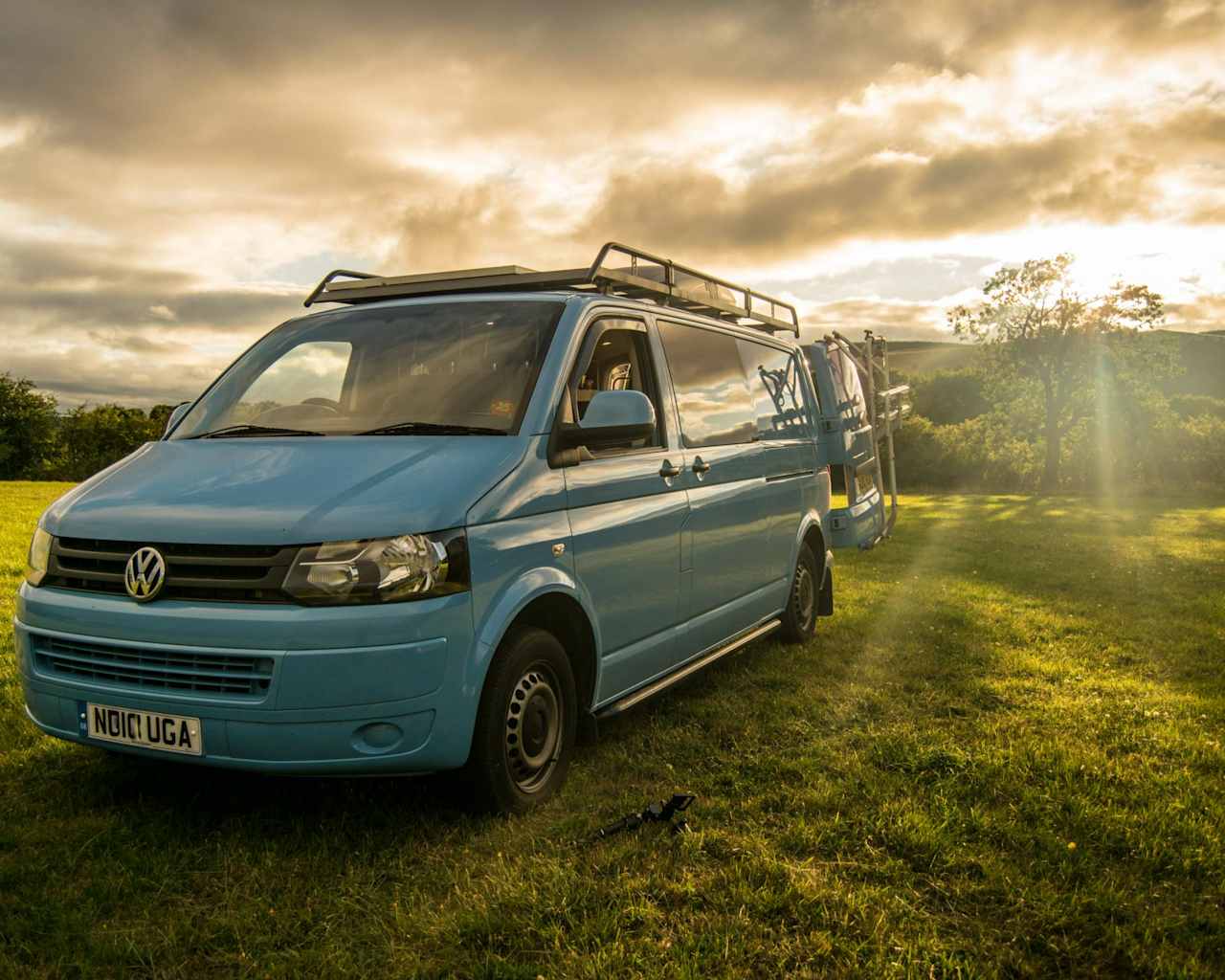 Campervan Pitch Up