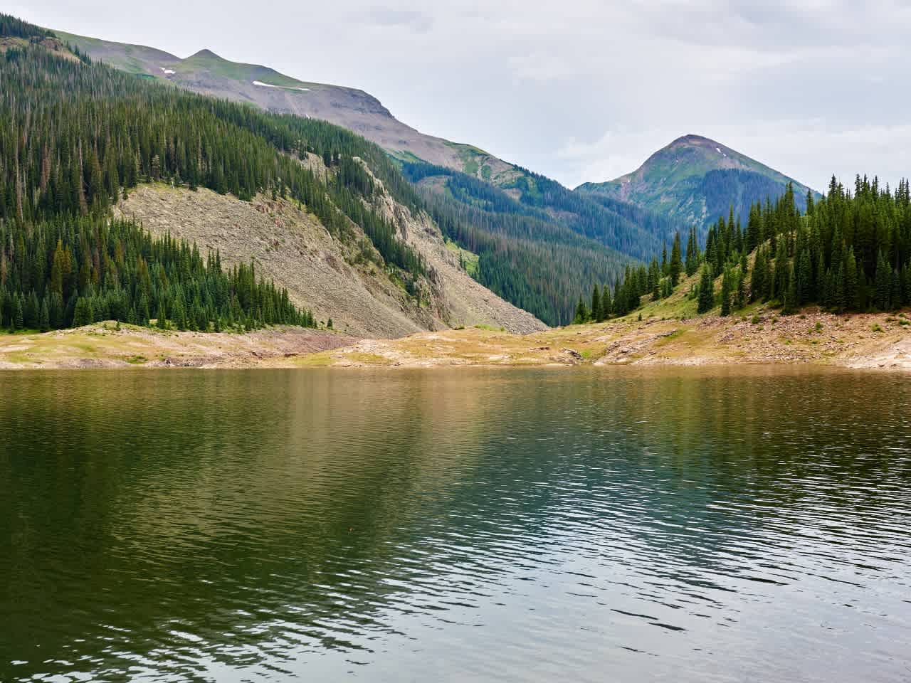 Great fishing can be had at Platoro Reservoir. 