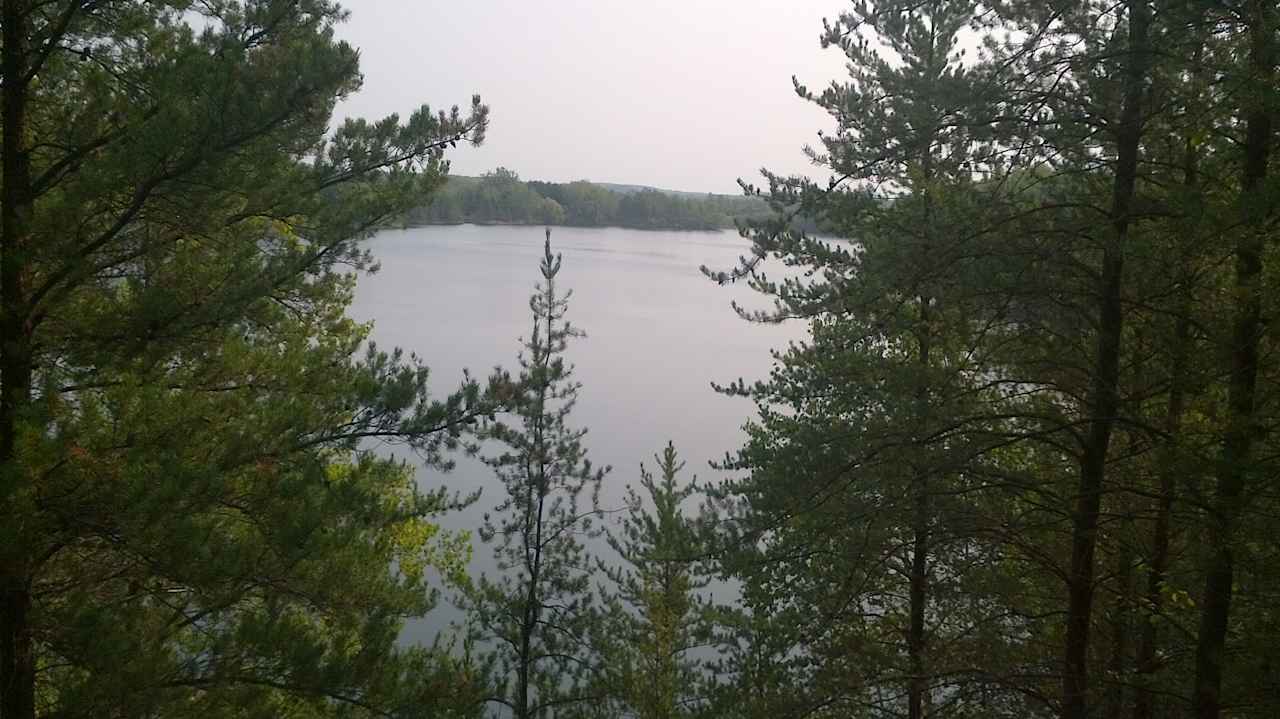 Every lake is chained with the others, kayak all day in crystal clear waters.