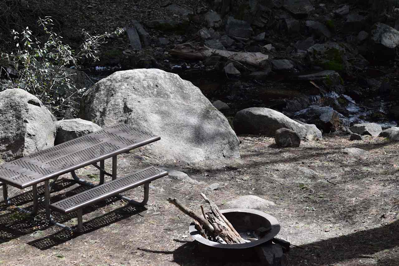Bench in the North Campground