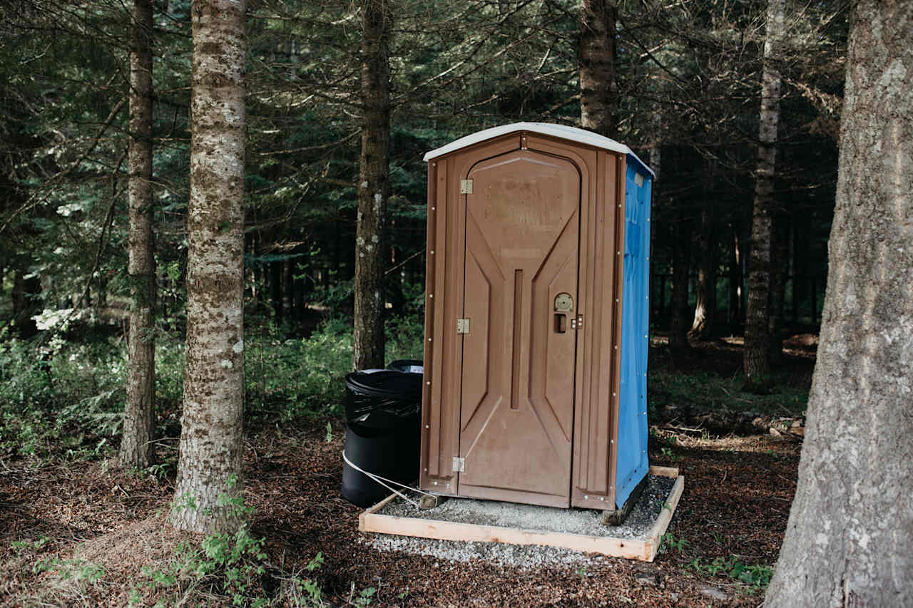 New port-a-potty! 