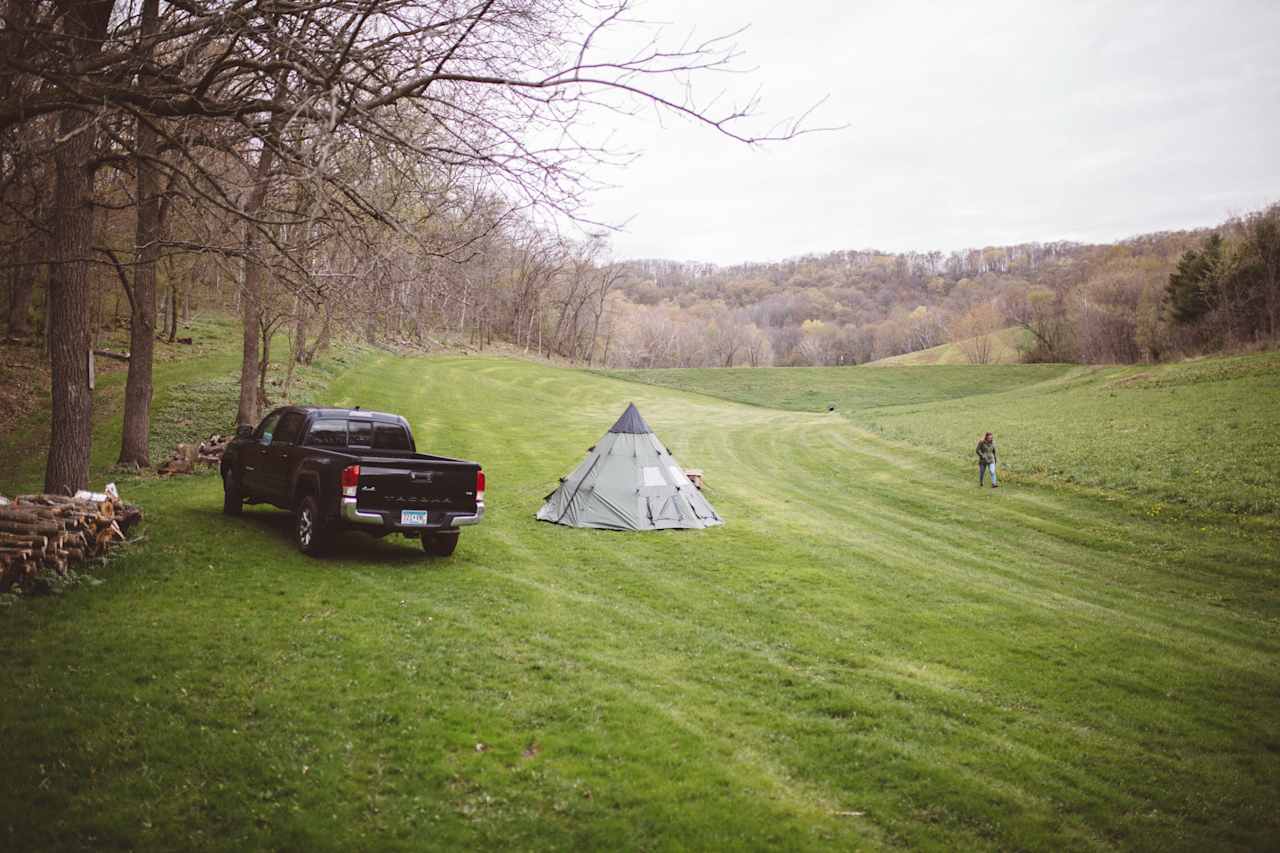 lots of awesome trails connected to the campsites