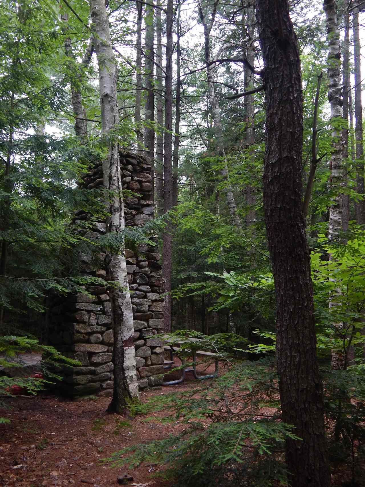 Remote site 2 is a 3 minute walk from parking and up a hill. It is also the ruins of a house. A small stream runs nearby. Also nearby, rusted out car. A bit spooky but super fun and private. 