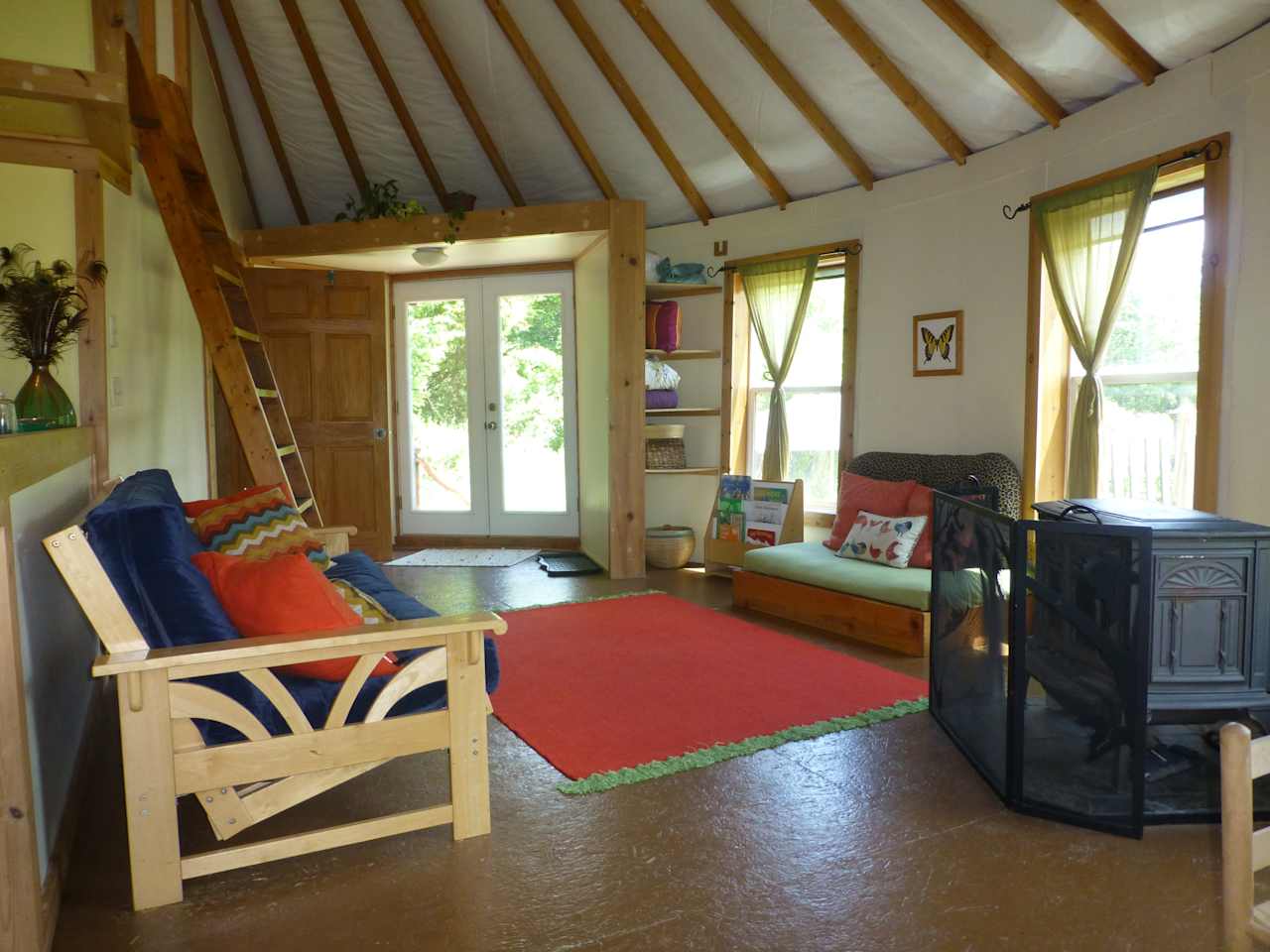 Climbing Vine Yurt