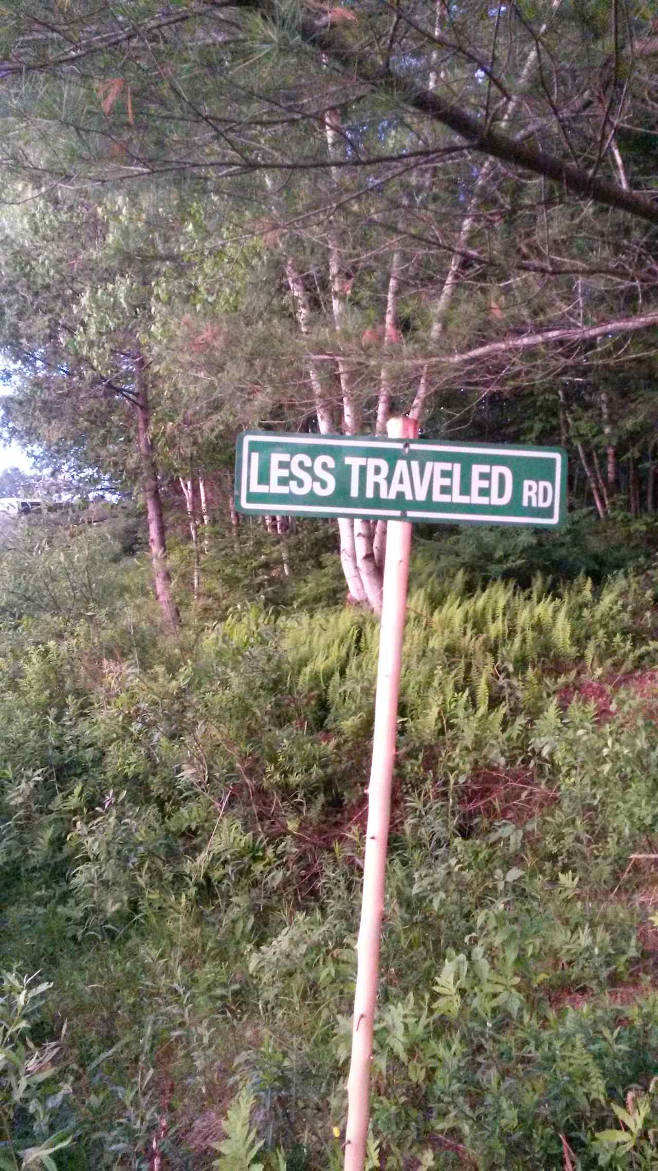 Trail head.