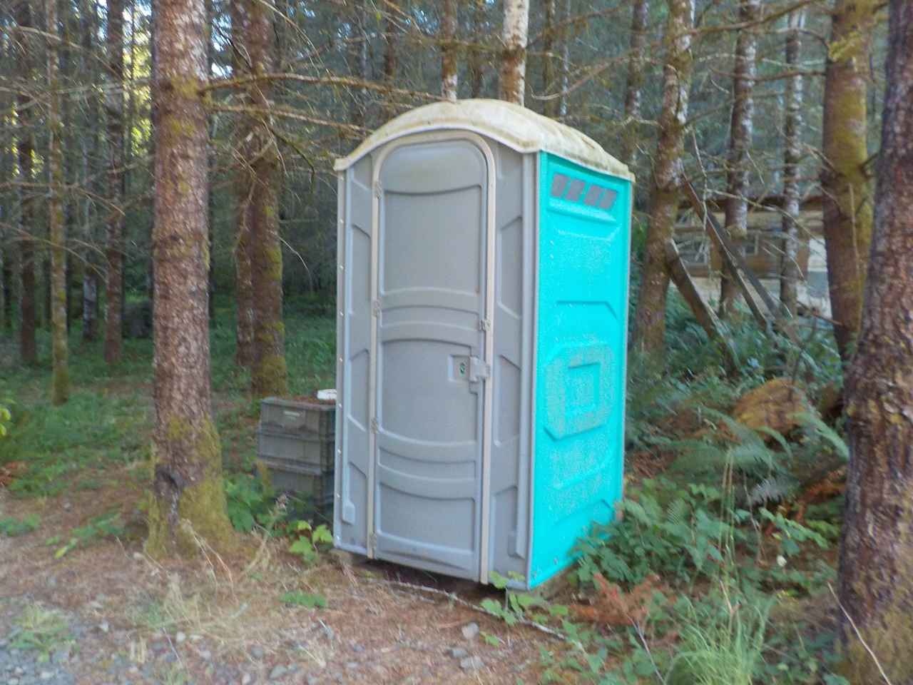 We do have a porta-potty