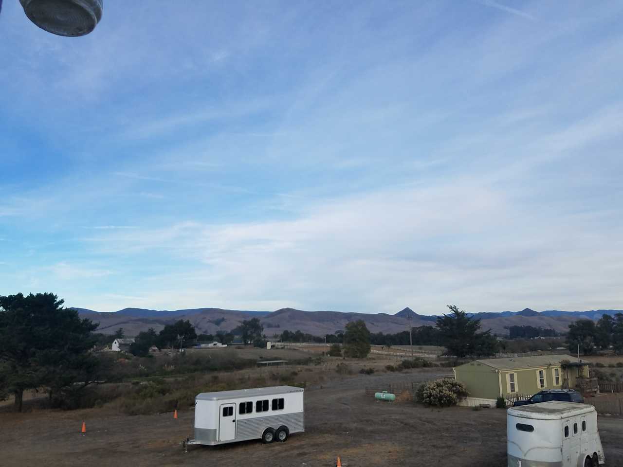 View from deck facing East