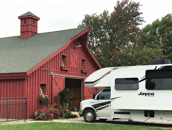 This is our primary RV parking spot
