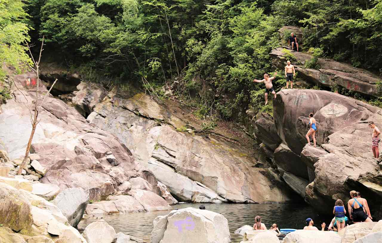 Our Secret Swimming Hole.  Only for the adventurous!