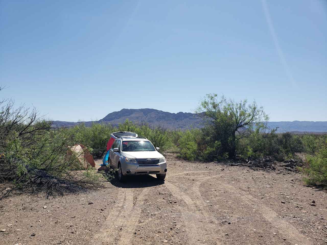Drive up campsite