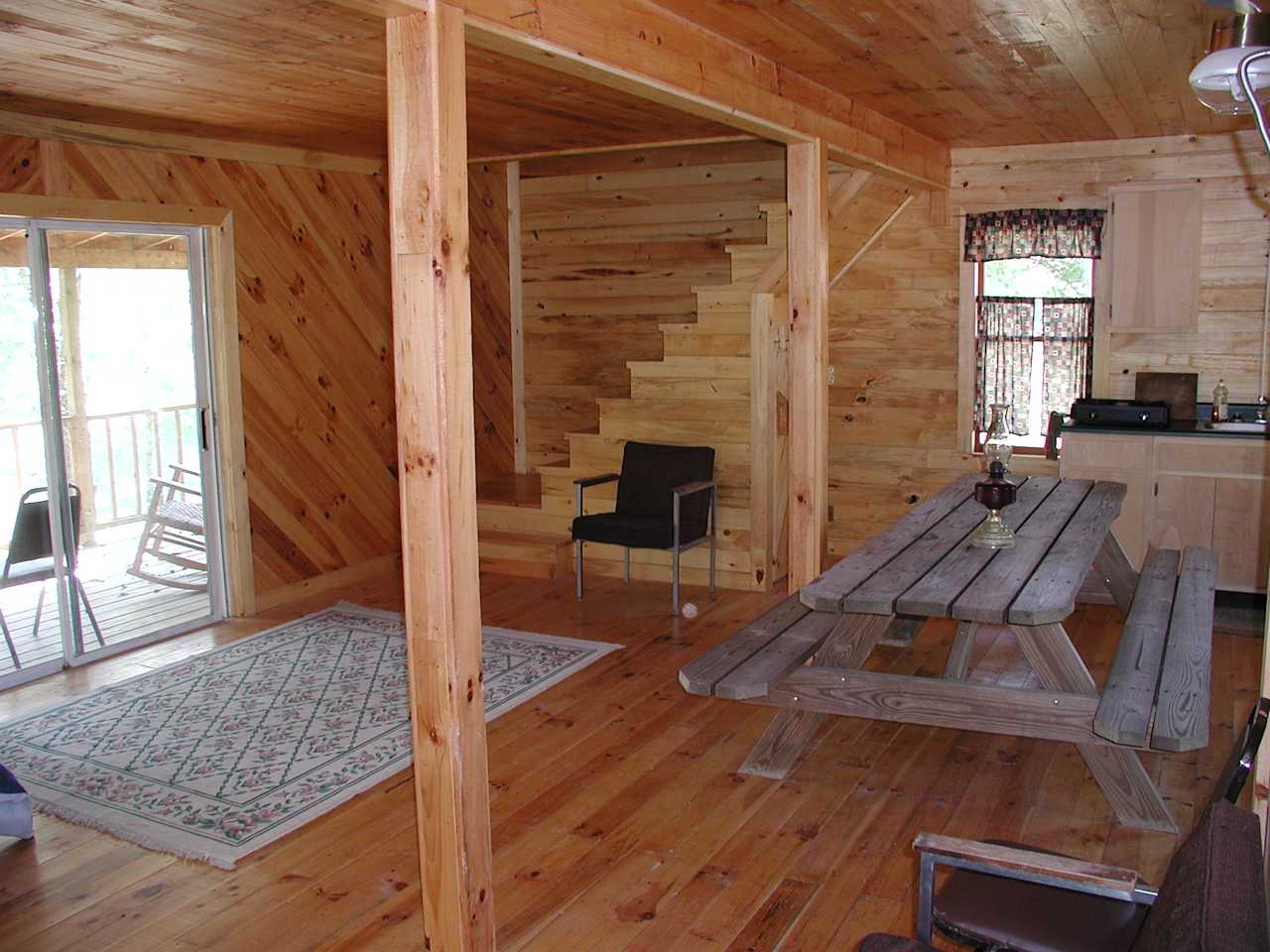 Inside cabin