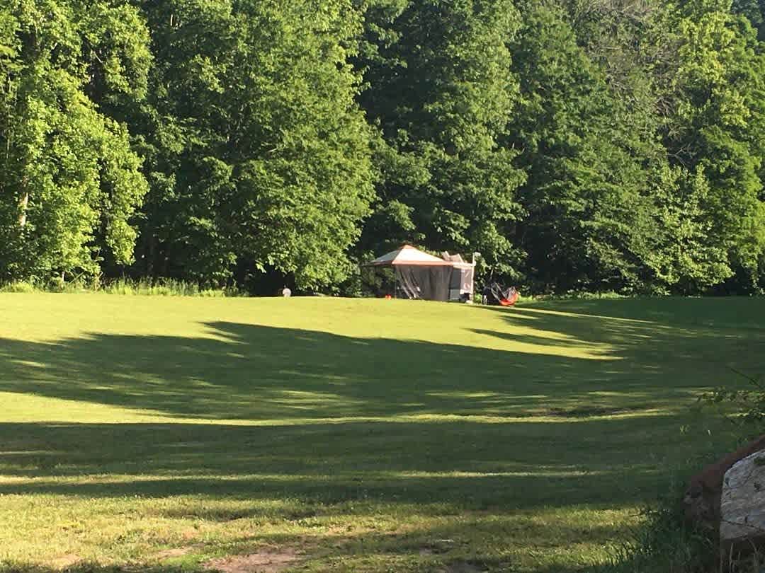 This just goes to show how dispersed his camp sites are