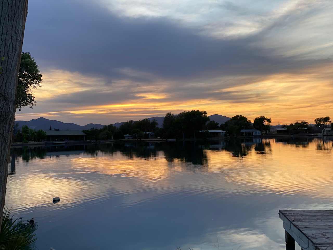 Beautiful view on the lake.  Jump in, paddle, fish. 5 miles from The Barn property. 