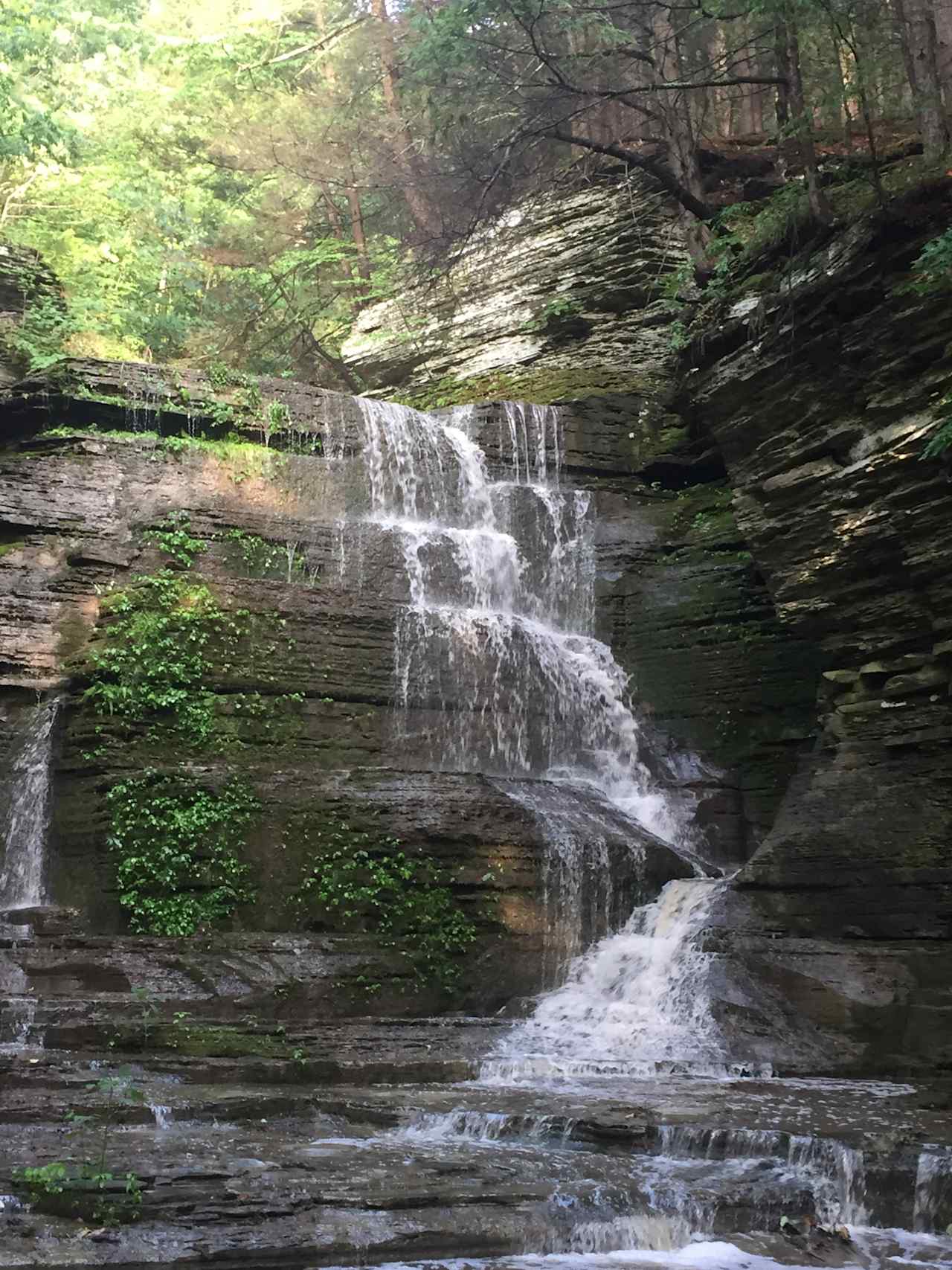 This is typical of summer flow.