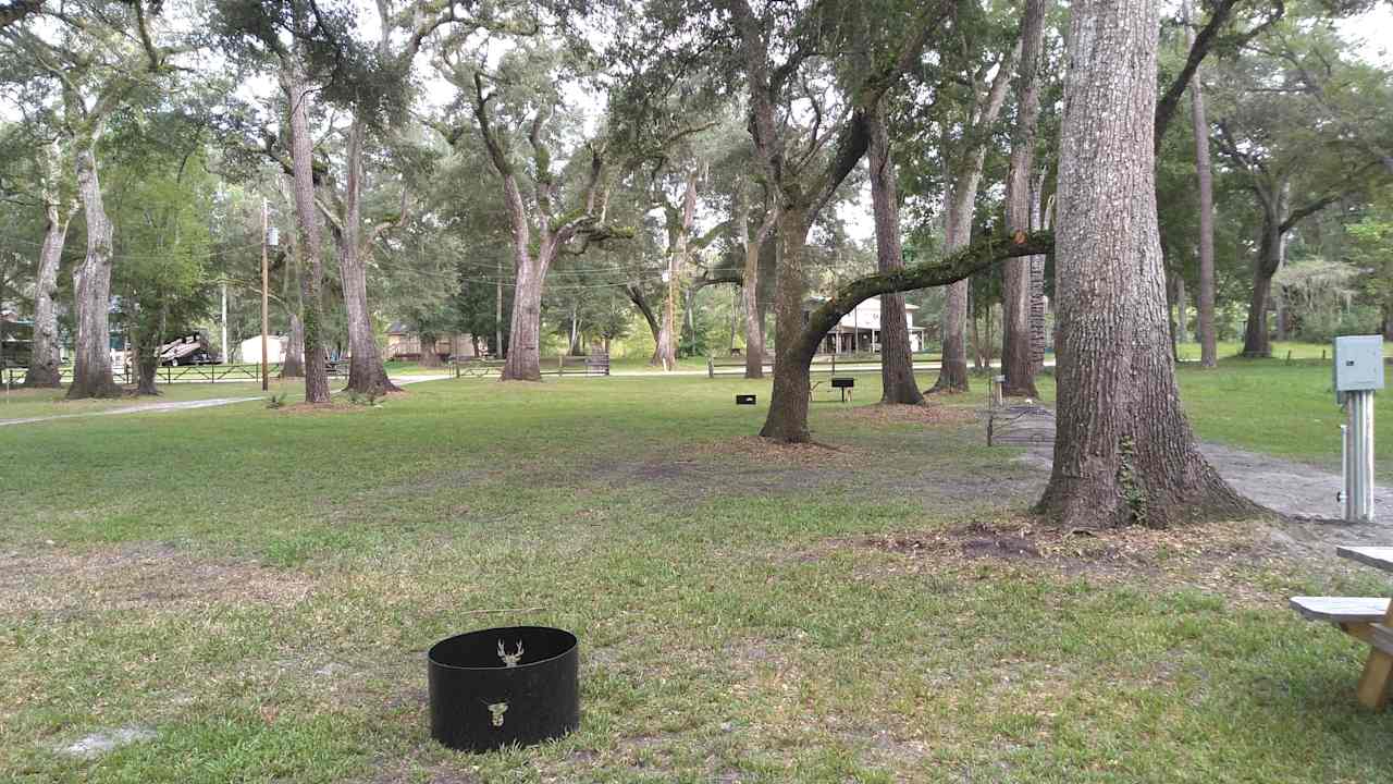 One of the camp sites