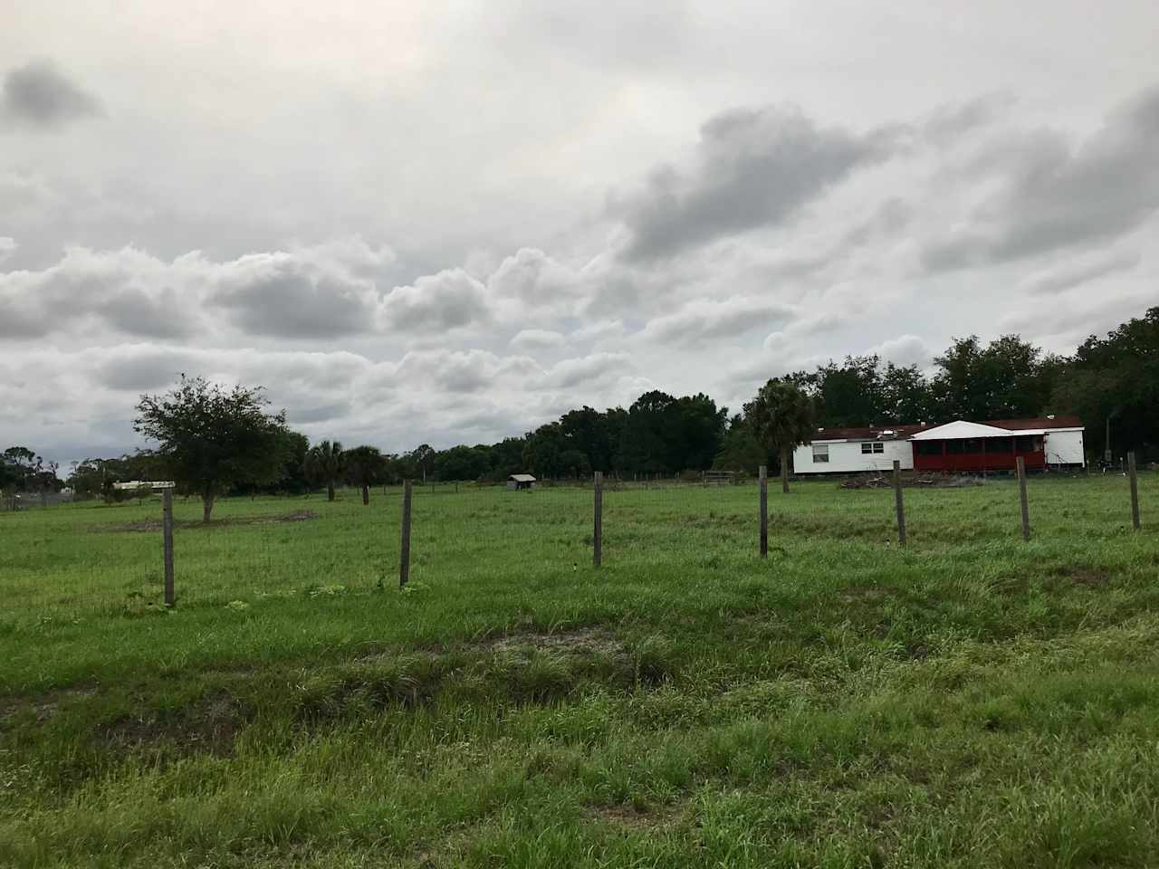 Approaching the ranch from N. Brida Street