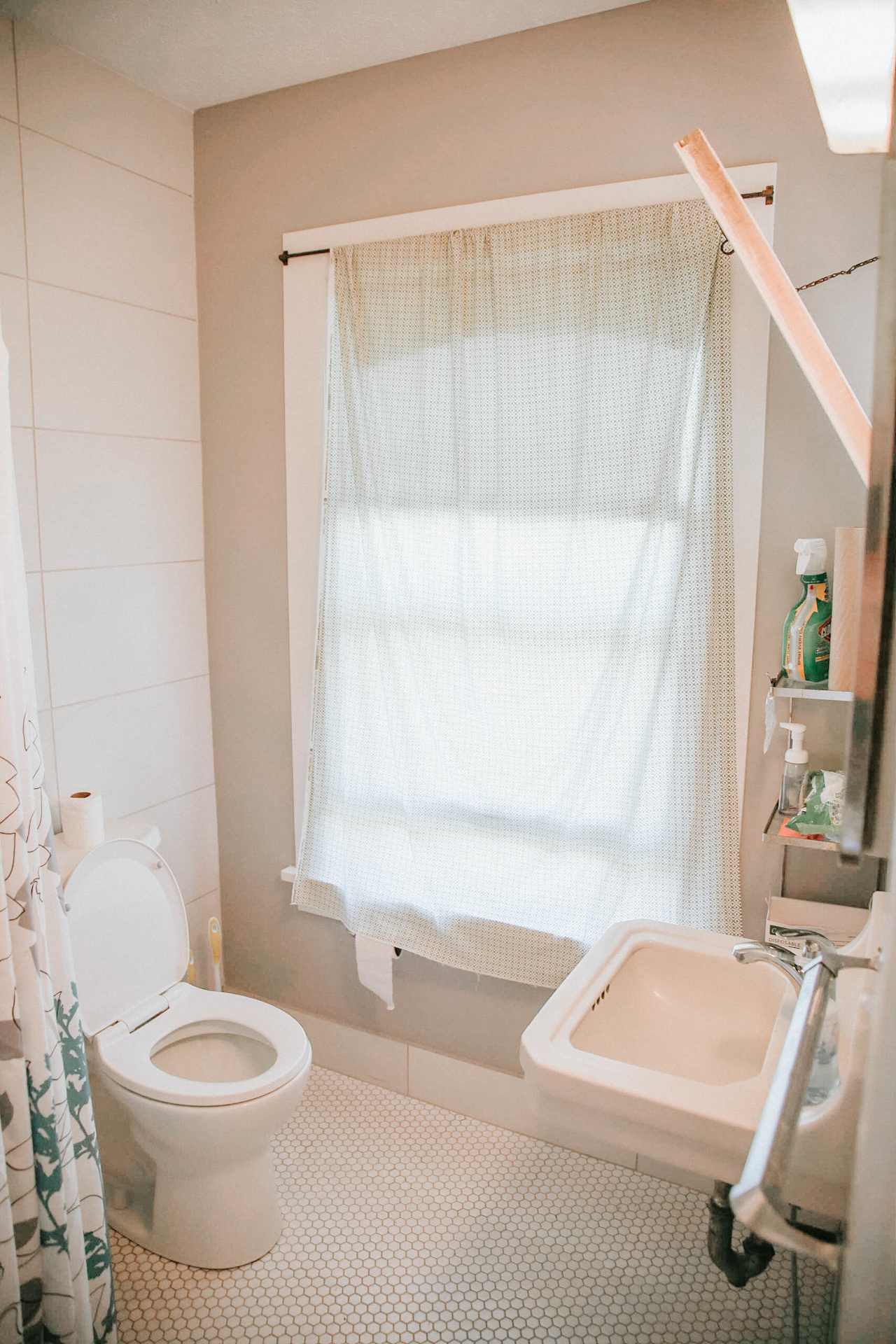 A bathroom provided to those who select this site. 