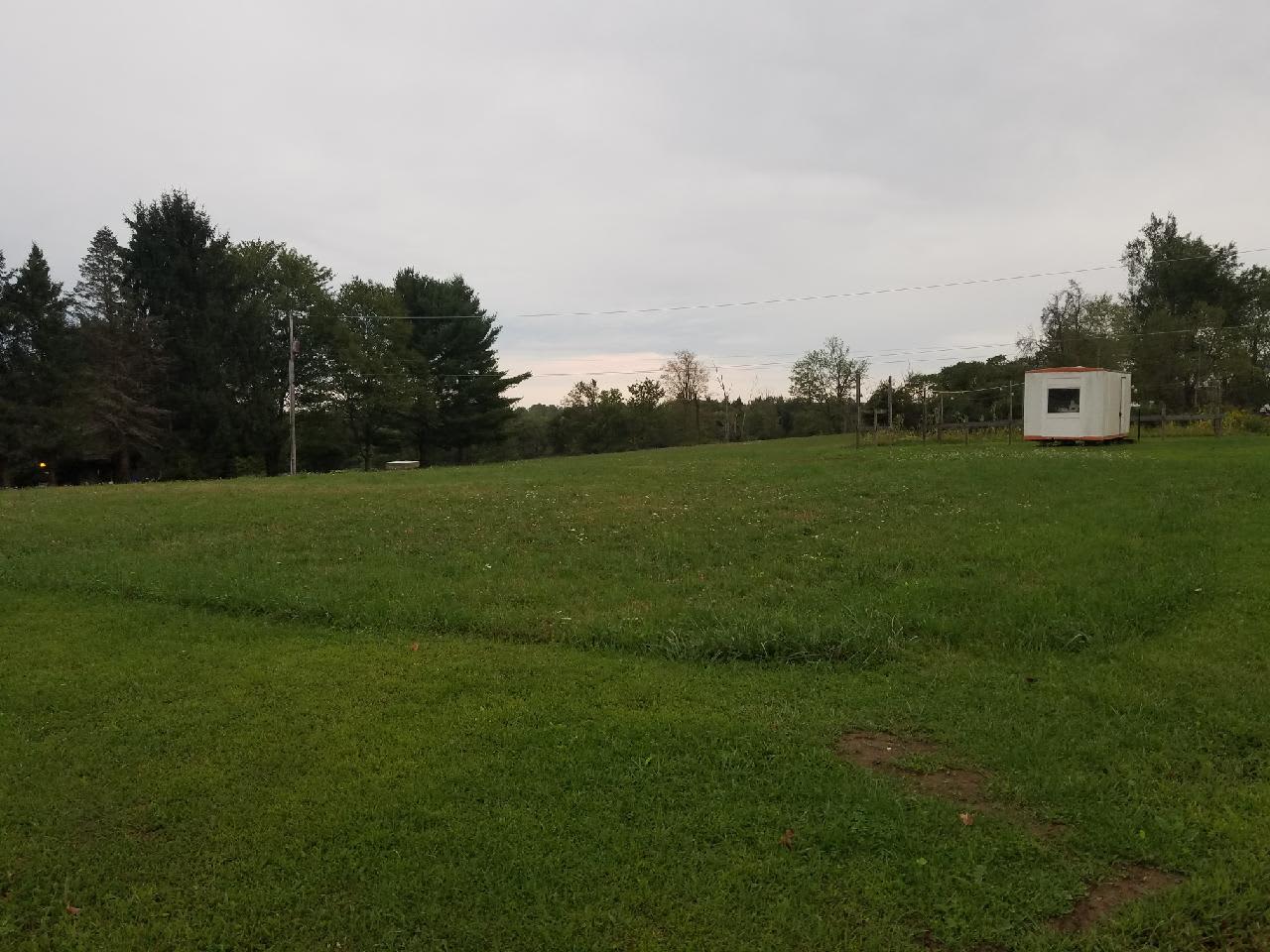 Parking area for the campers.