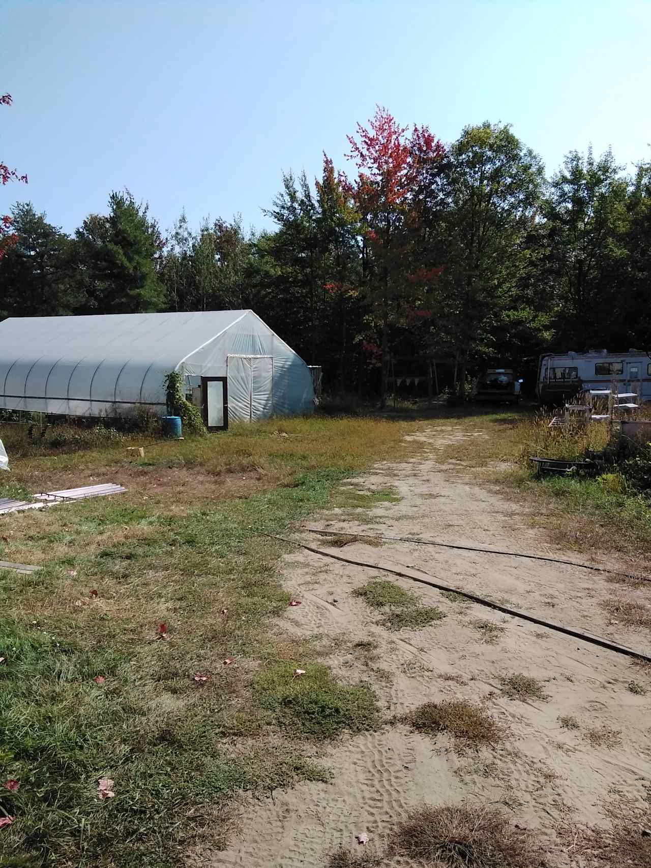 Green Street Family Farm secluded in the Adirondack park