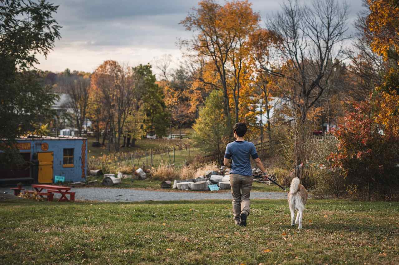 The homestead grounds are beautiful!