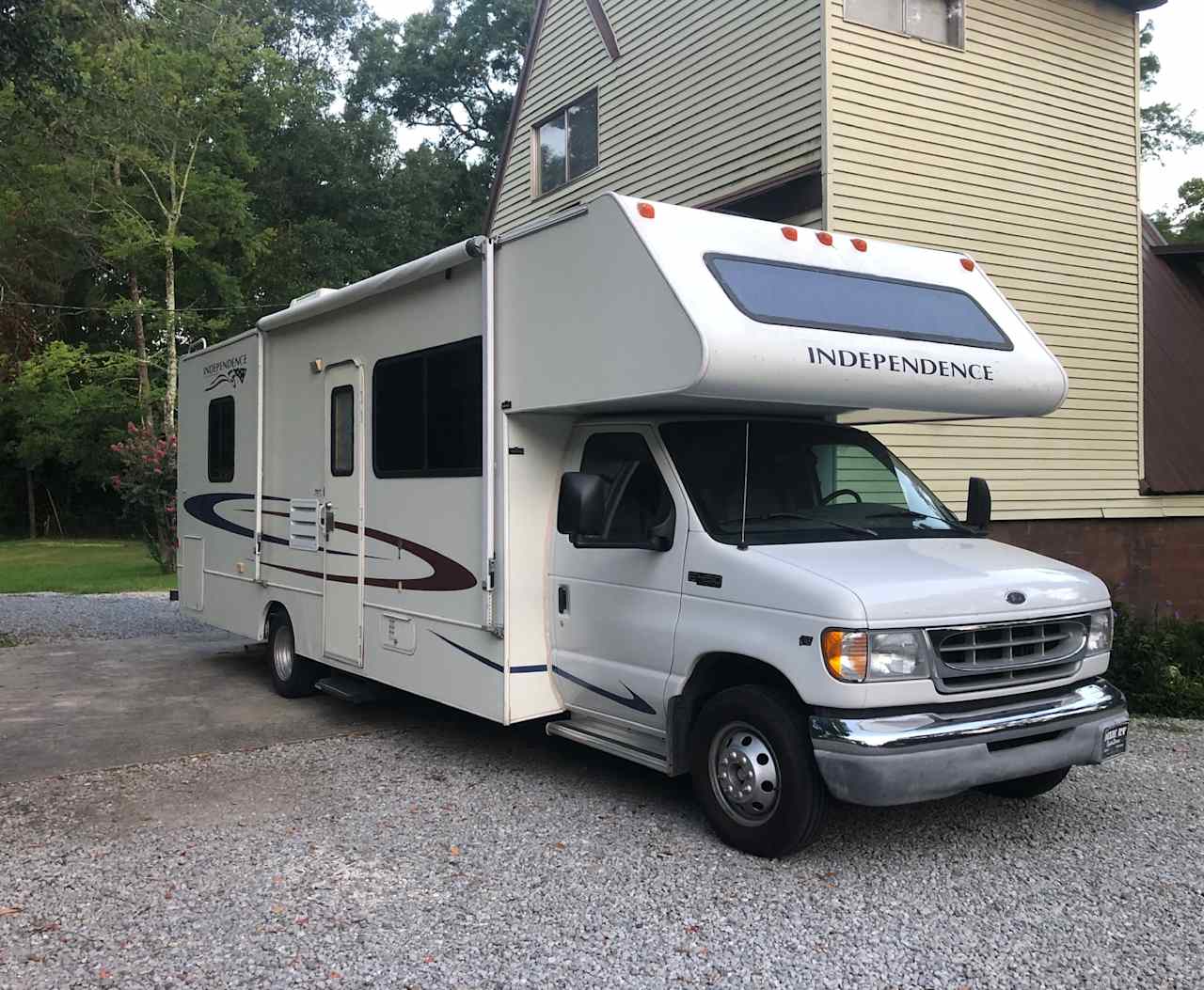 Site can accommodate RV’s up to 30 feet long