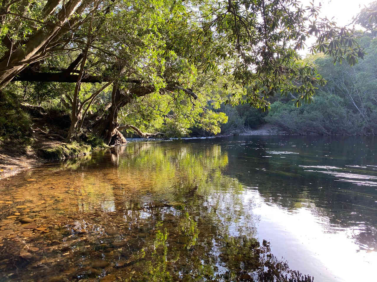 River crossing.