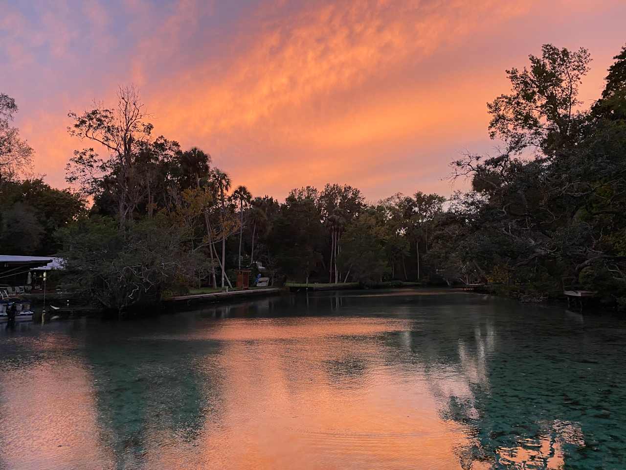 Enjoy a Homosassa sunset from our seawall.