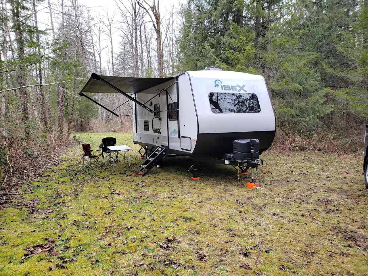 Forested with River Access/Firepit