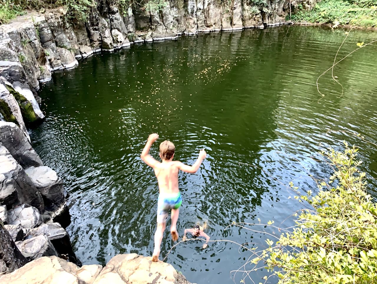 Nearby Hanging Rock waterhole. Famous for dreamtime story and jumping rocks 