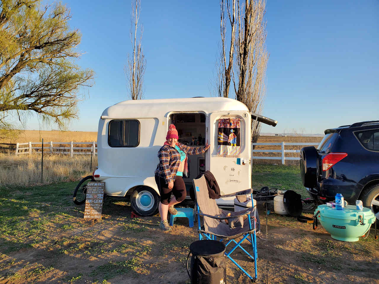 Country Camping close to town