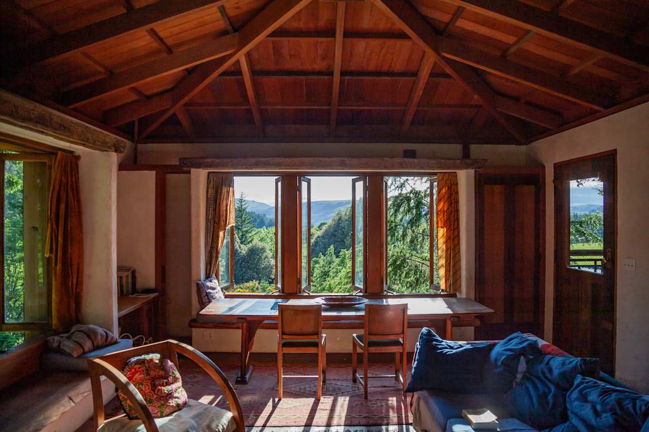 View over the hills