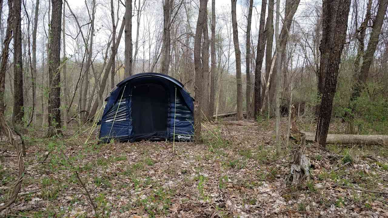 Very nice, wooded camping area