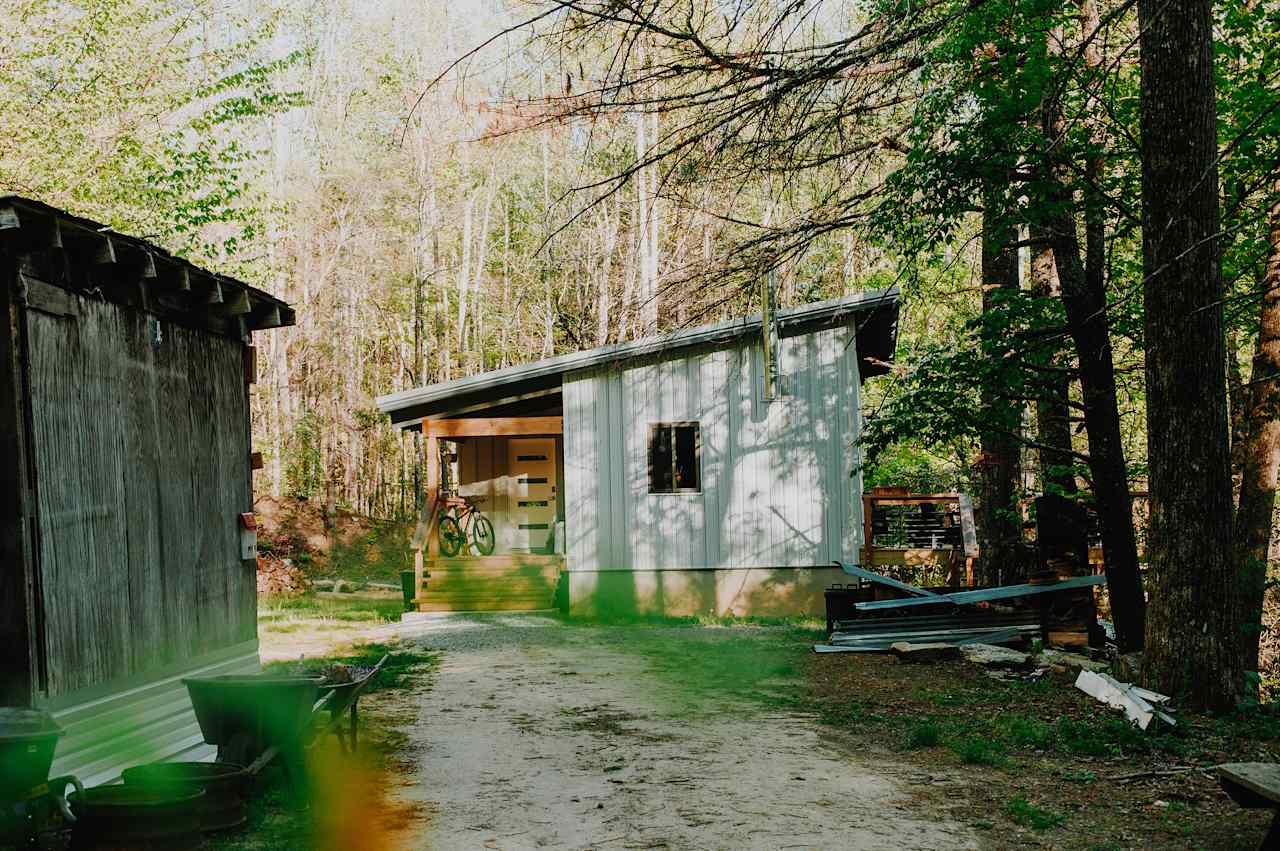 The owner's beautiful home // located just past the coffee shed