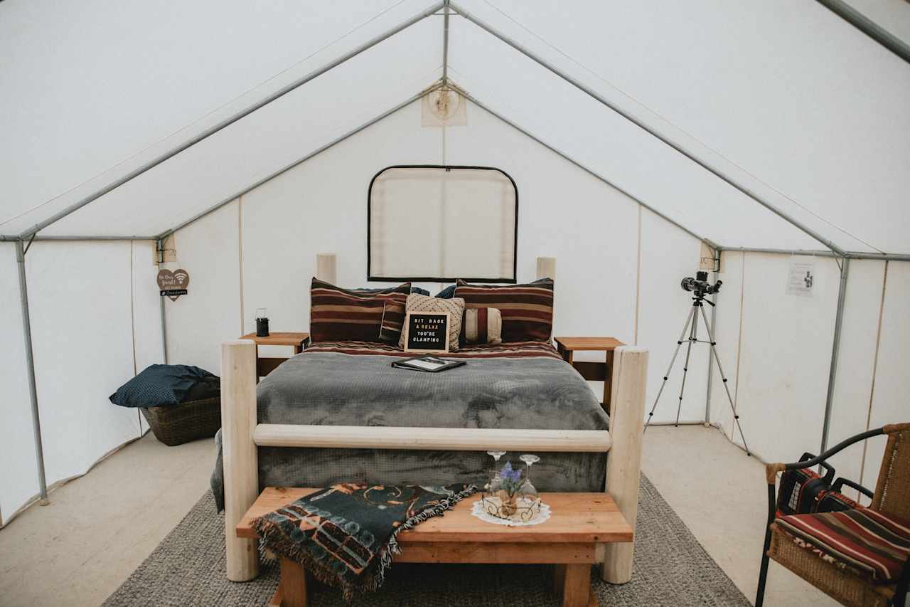Inside Tent #1
