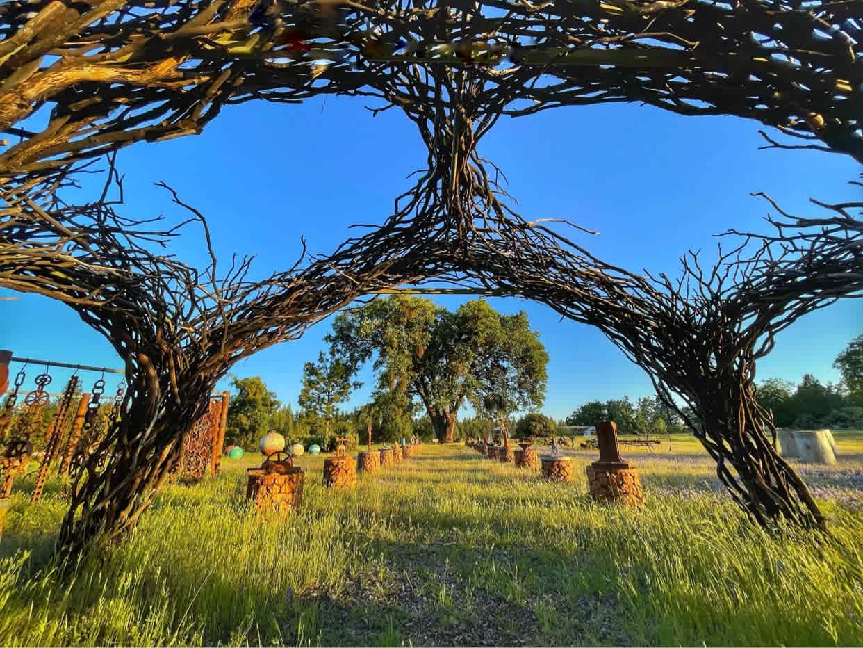 Welcome to Sierra Circles Sculpture Garden