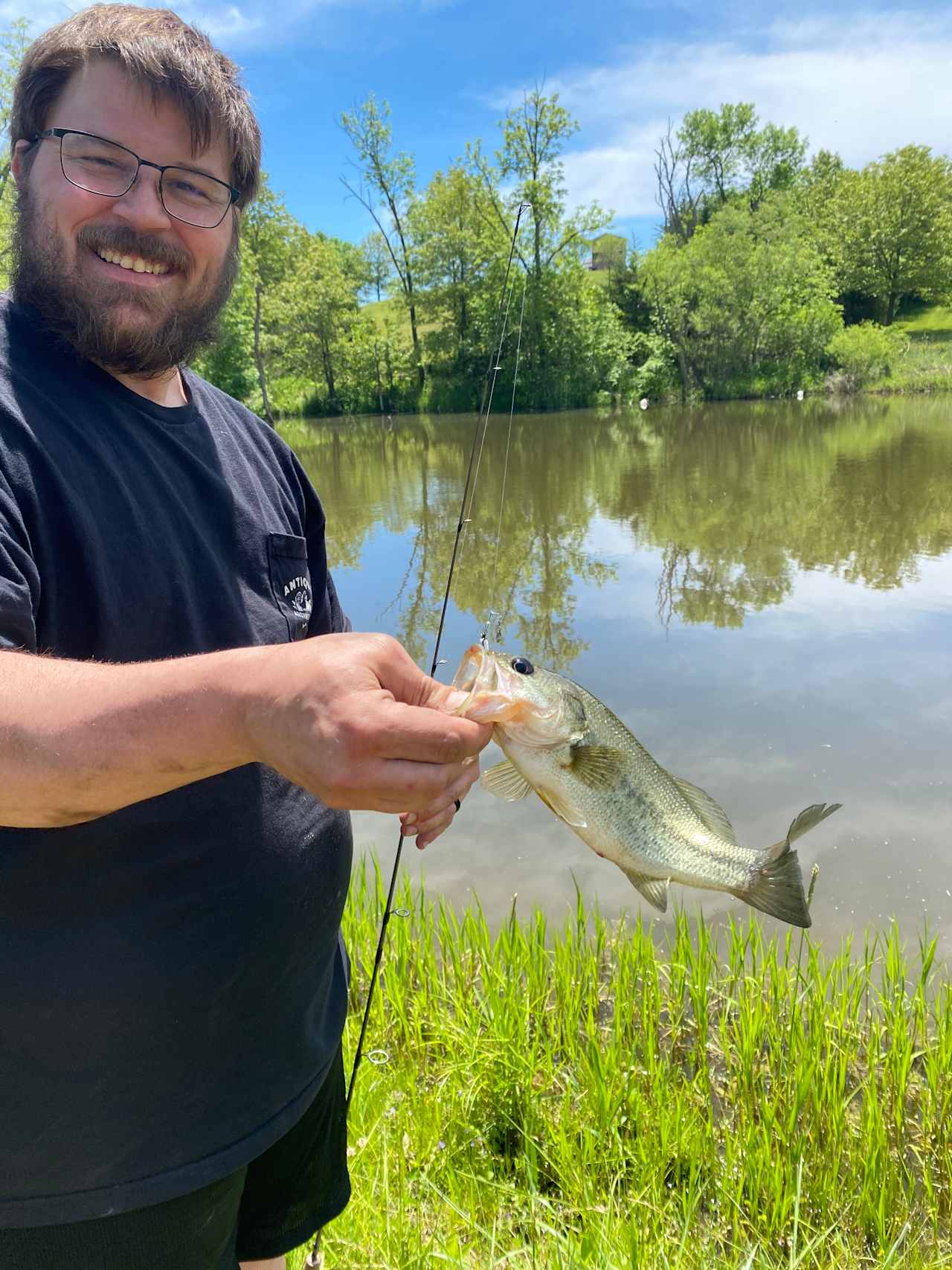 Bass fishing 