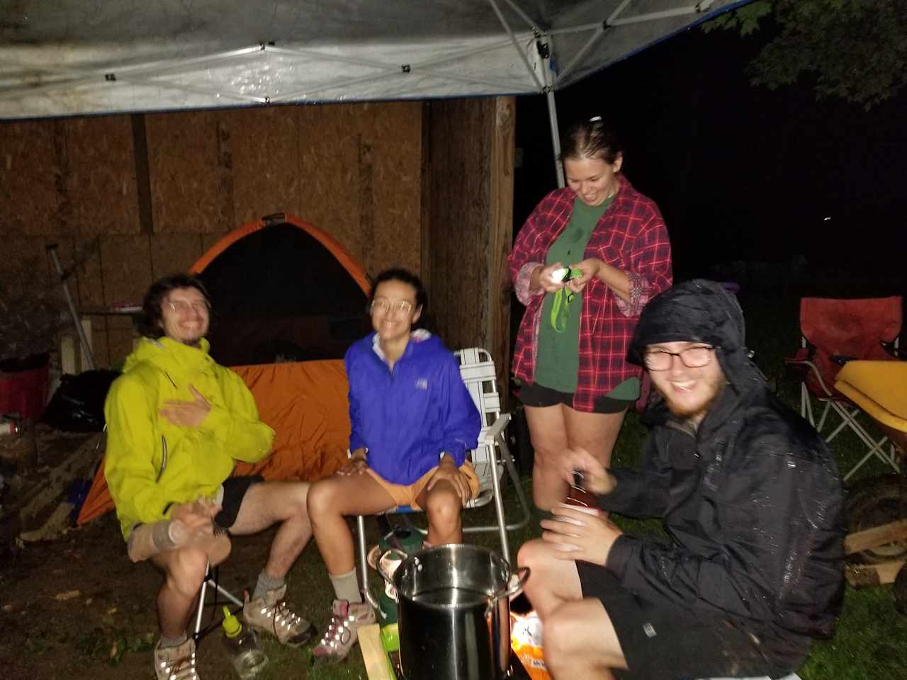 Pop a squat campsite