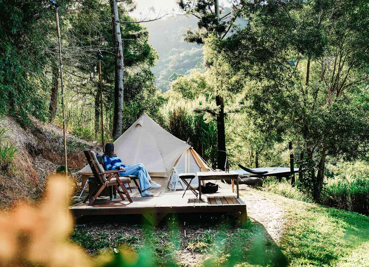 relax and soak in that country air
