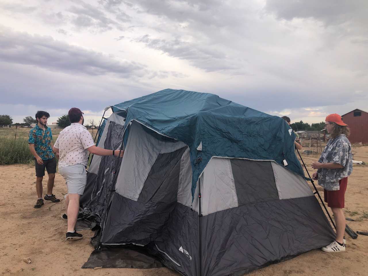 Desert no shade