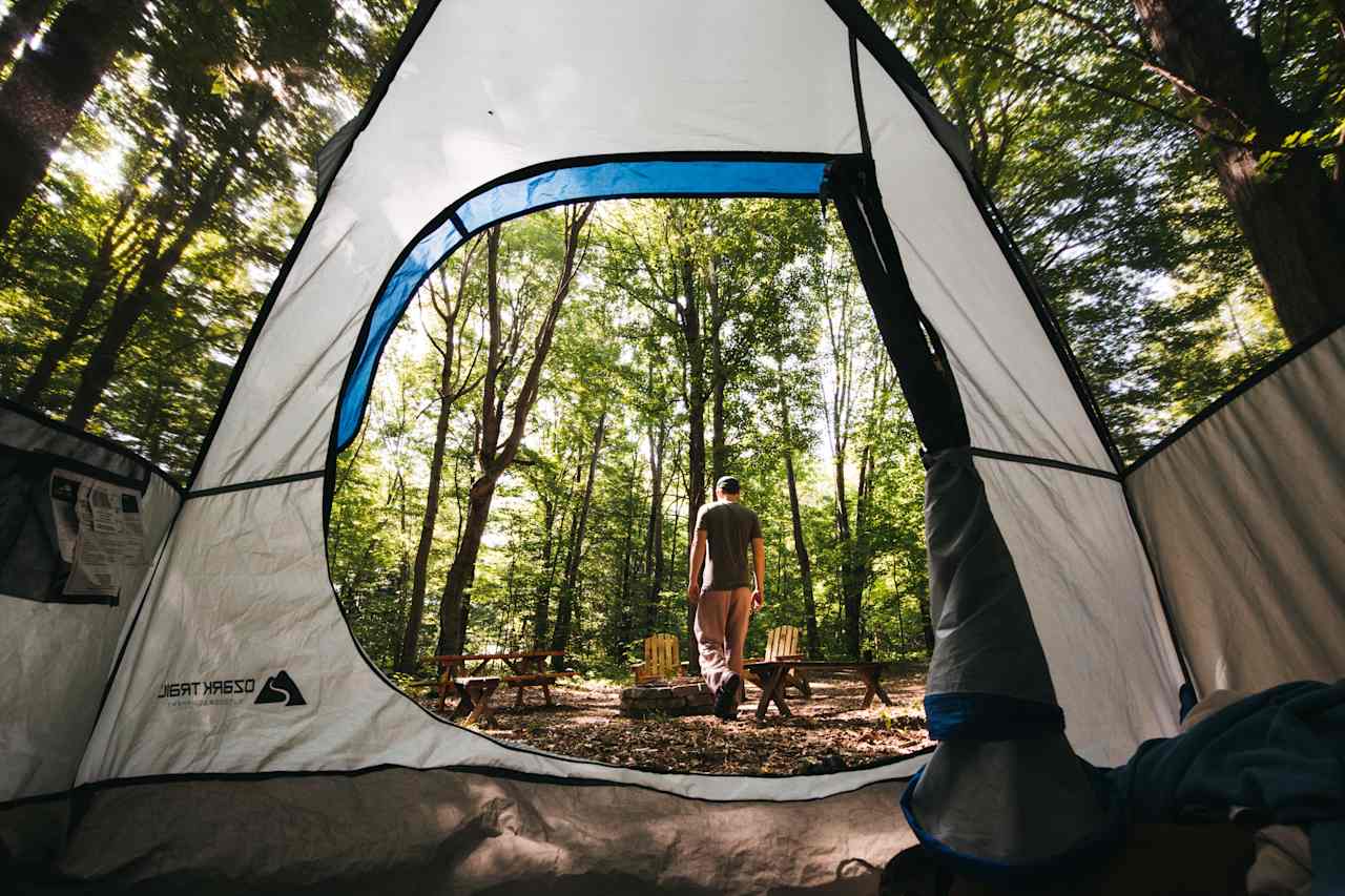 Waking up at site 1