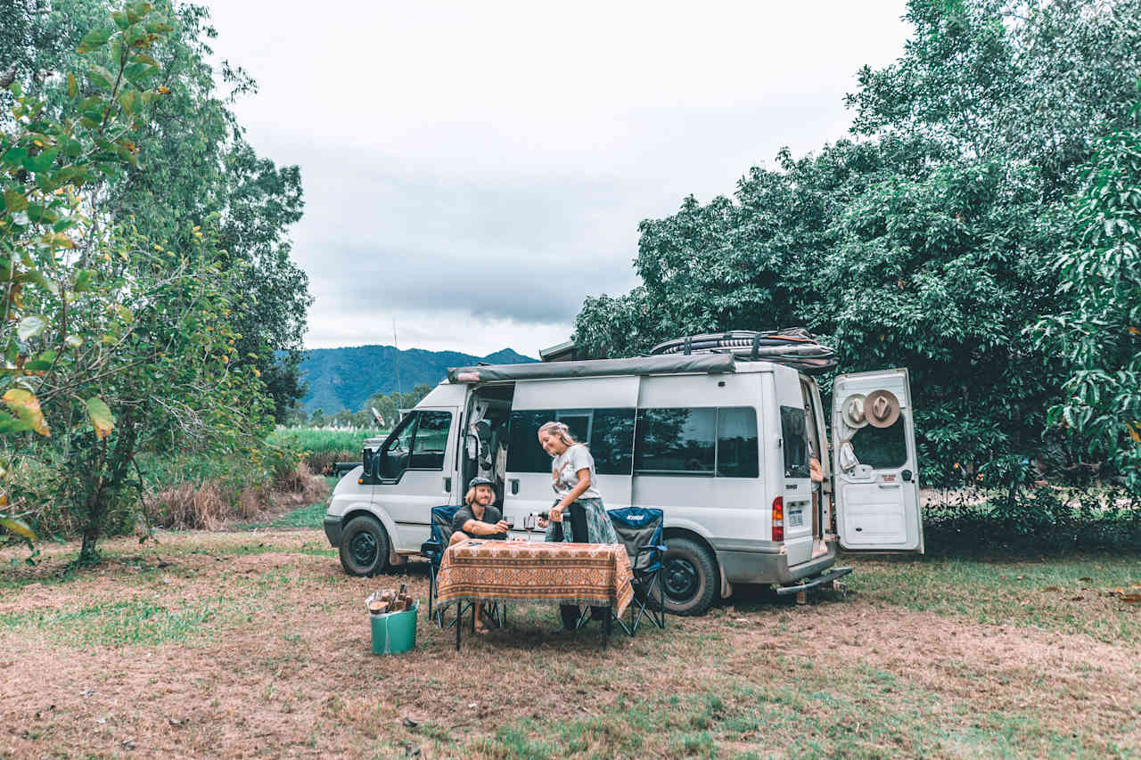 Our camp spot for the night