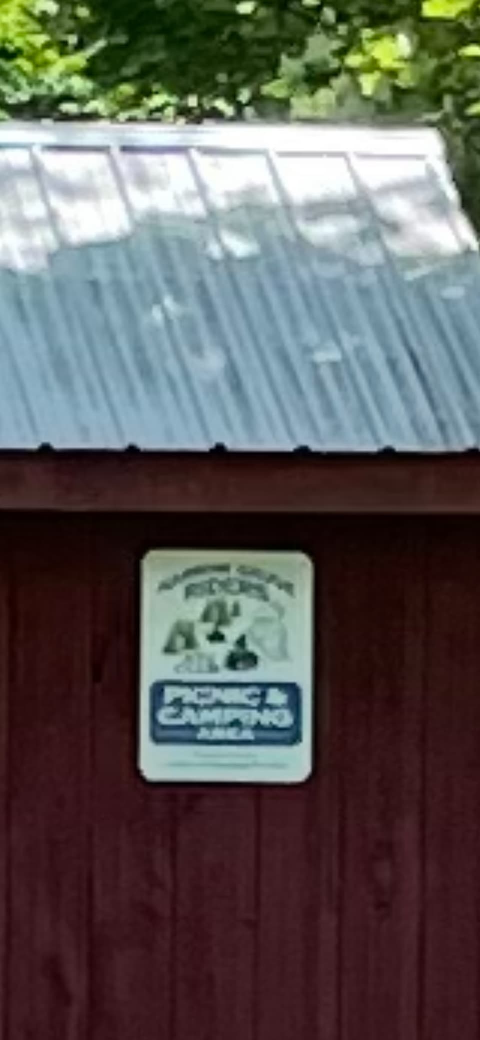 Picnic and campground area