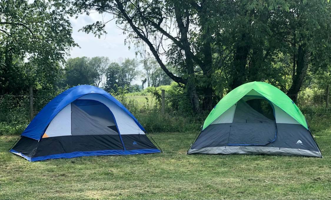 Camping with the Horses!