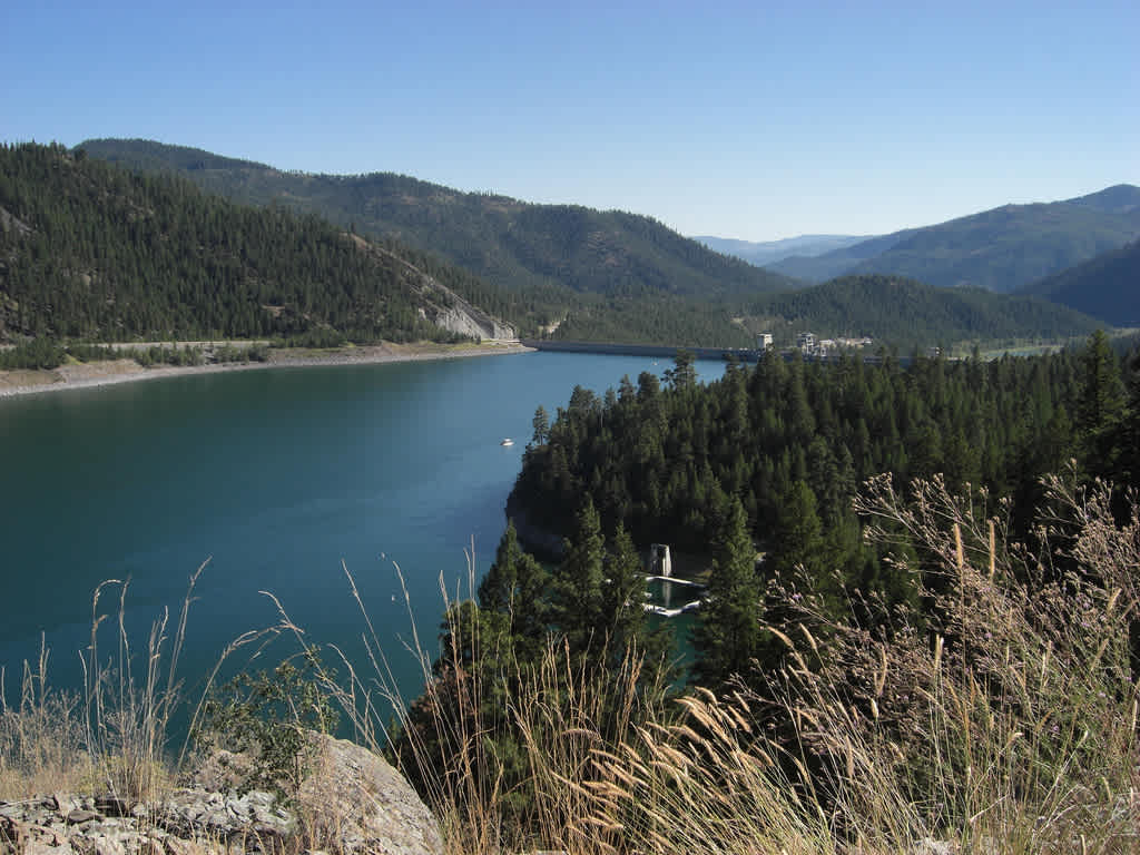 Wonderful observation points around Lake Koocanusa.